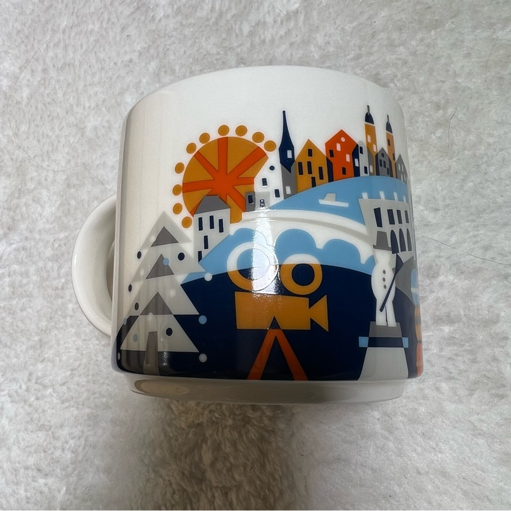 Starbucks Zurich Coffee Mug You Are Here 14 oz Lion Bridges - Picture 5 of 7